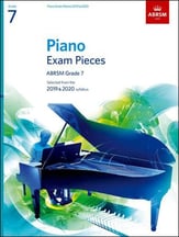 Piano Exam Pieces, 2019-2020 piano sheet music cover